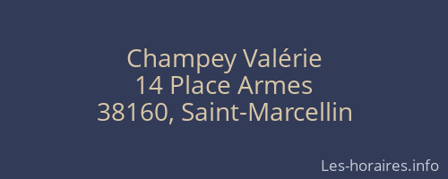 Champey Valérie