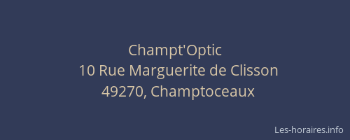 Champt'Optic
