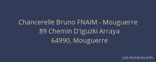 Chancerelle Bruno FNAIM - Mouguerre