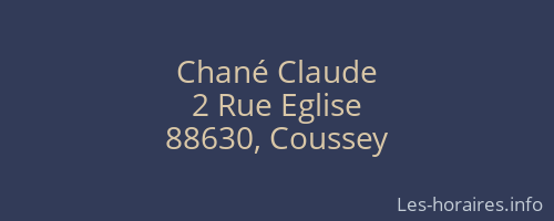 Chané Claude