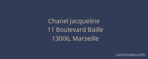 Chanel Jacqueline