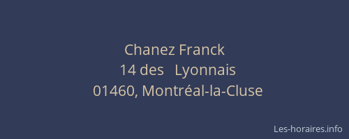 Chanez Franck