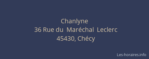 Chanlyne