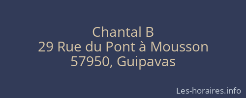 Chantal B