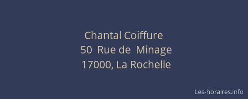 Chantal Coiffure