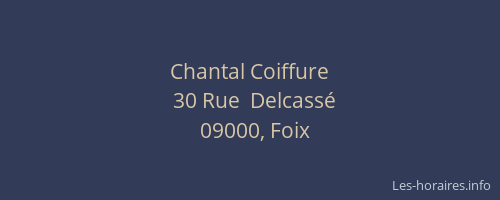 Chantal Coiffure