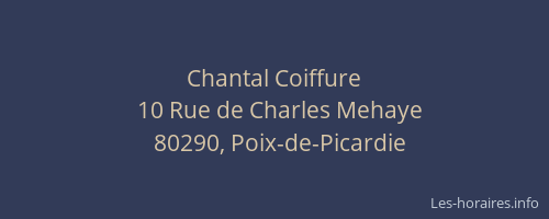 Chantal Coiffure