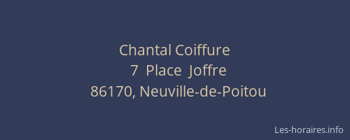 Chantal Coiffure