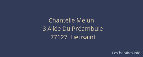 Chantelle Melun