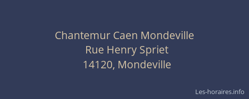 Chantemur Caen Mondeville