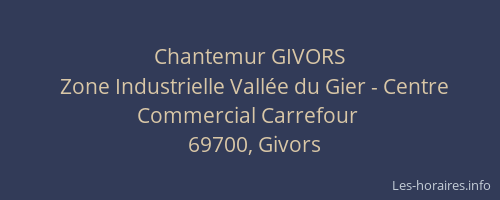 Chantemur GIVORS