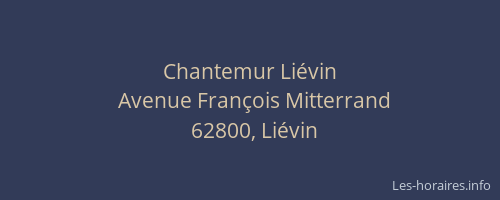 Chantemur Liévin