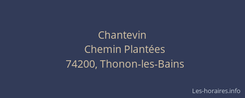 Chantevin