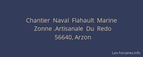 Chantier  Naval  Flahault  Marine