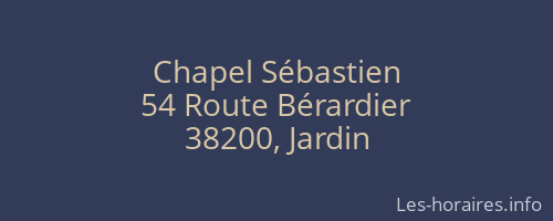 Chapel Sébastien
