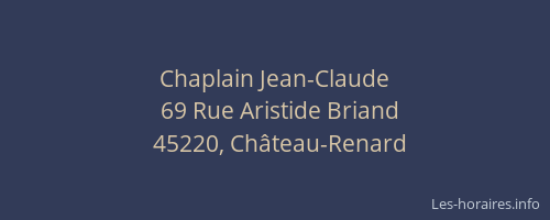 Chaplain Jean-Claude
