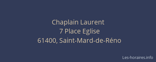 Chaplain Laurent