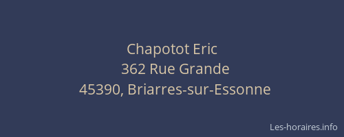Chapotot Eric