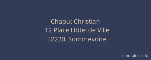 Chaput Christian