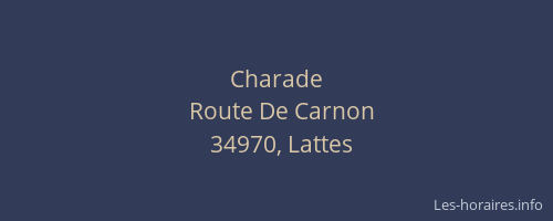 Charade