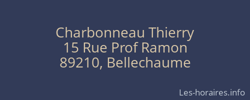 Charbonneau Thierry