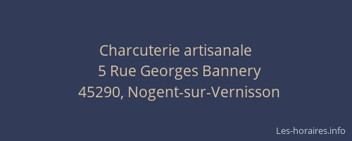 Charcuterie artisanale