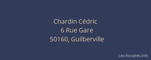 Chardin C&eacute;dric