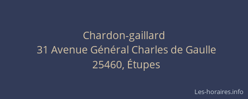 Chardon-gaillard