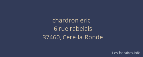 chardron eric