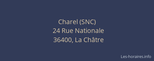 Charel (SNC)