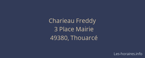 Charieau Freddy