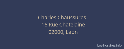 Charles Chaussures