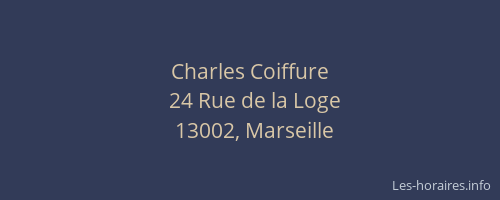 Charles Coiffure