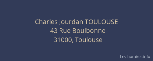 Charles Jourdan TOULOUSE