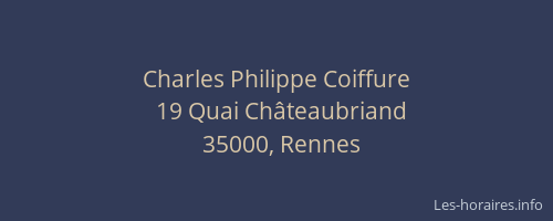 Charles Philippe Coiffure