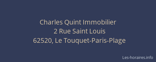 Charles Quint Immobilier