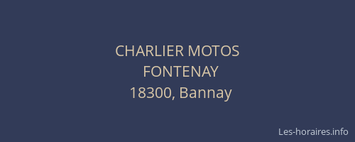 CHARLIER MOTOS