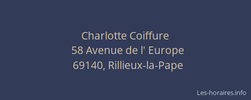 Charlotte Coiffure
