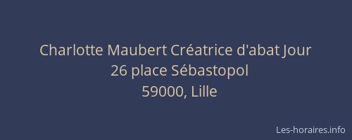 Charlotte Maubert Créatrice d'abat Jour