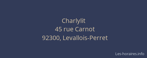 Charlylit