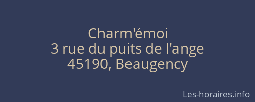 Charm'émoi