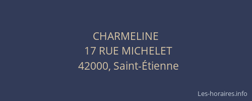 CHARMELINE