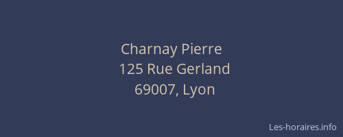 Charnay Pierre