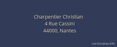 Charpentier Christian