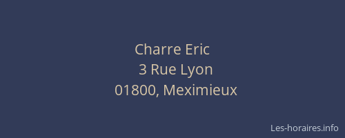 Charre Eric
