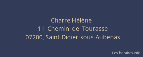 Charre Hélène
