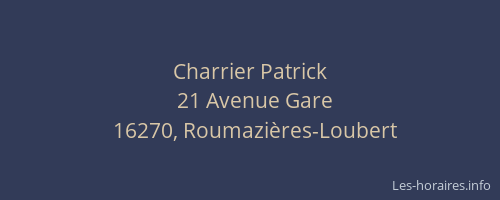 Charrier Patrick