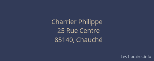 Charrier Philippe