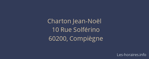 Charton Jean-Noël