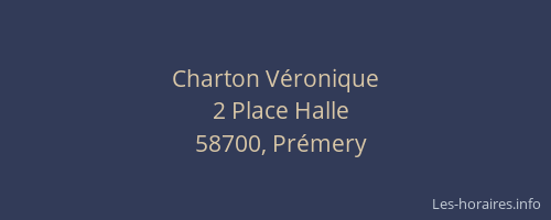 Charton Véronique